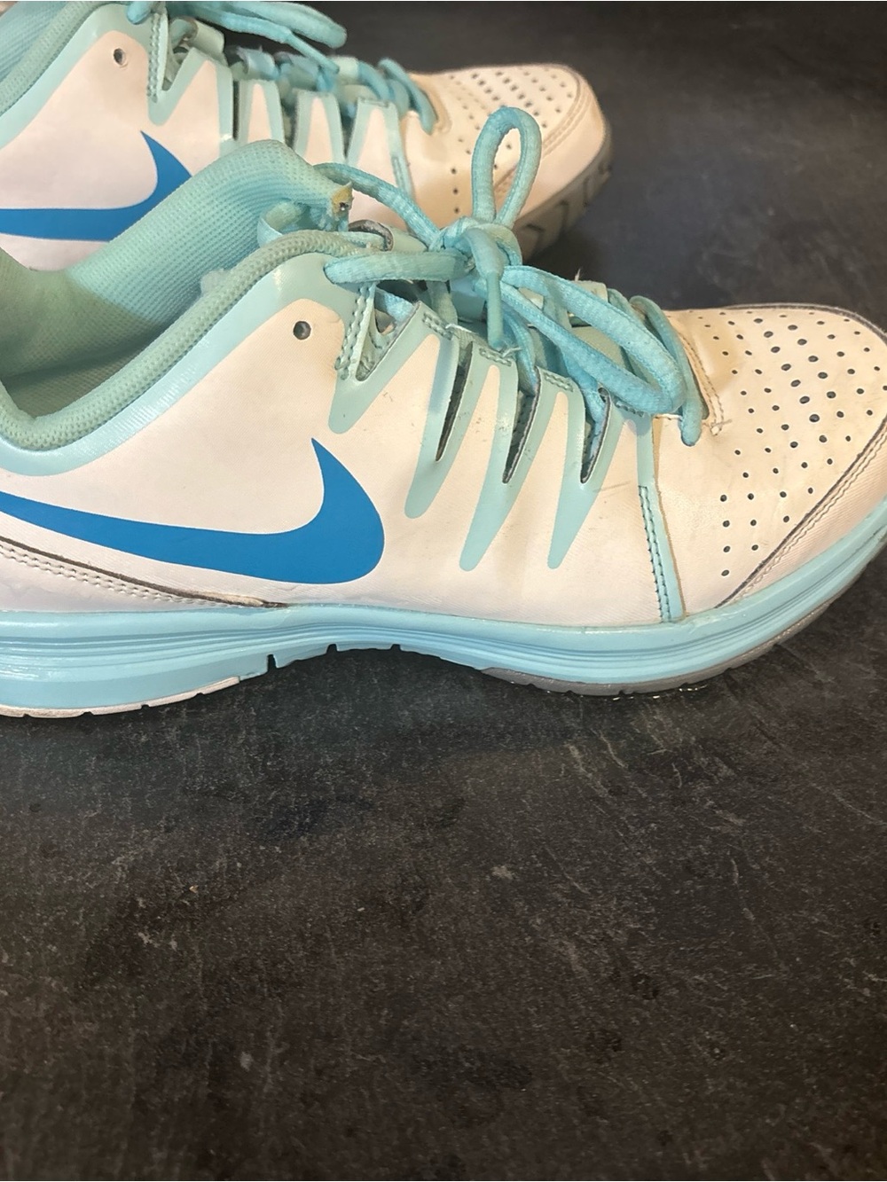 Nike Light Blue & White Athletic Sneakers